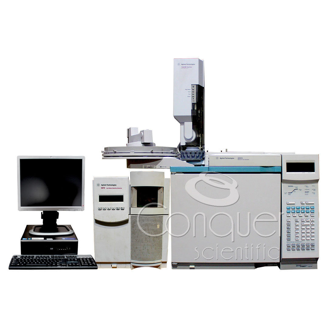 Agilent 6890N GC with 5975 inert Performance Turbo MSD (G3172A) and