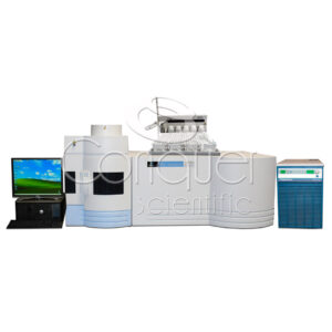 Perkin Elmer Optima 4300 DV ICP-OES with autosampler, front