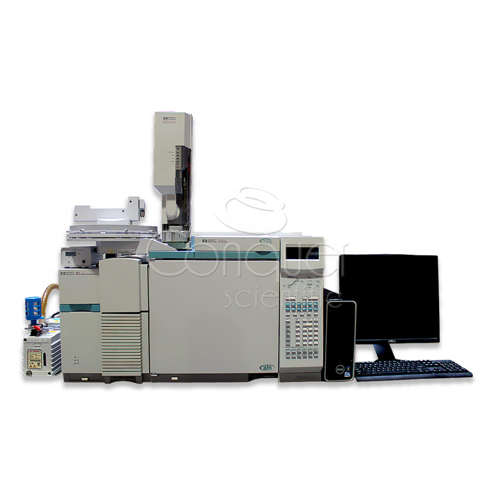 Agilent/HP 6890 GC with 5973 MSD - Conquer Scientific