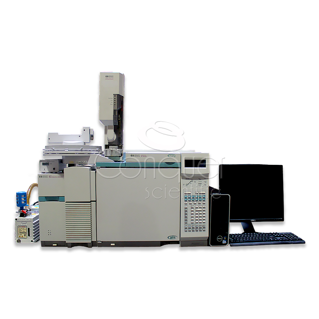 agilent hp 6890 with 5973 msd front image