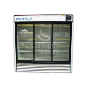 VWR Refrigerator with 3 Sliding glass doors
